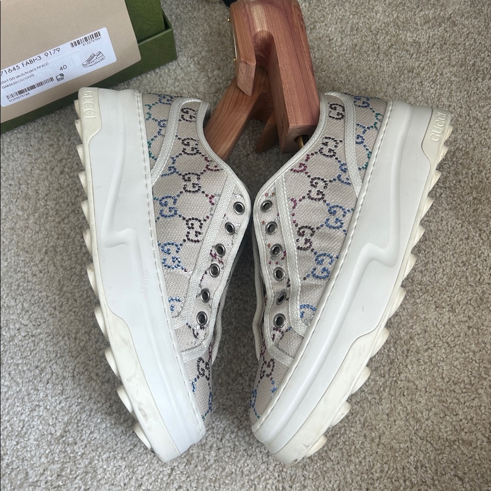Gucci womens GG sneakers - Picture 6 of 17